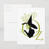Wied Witch™ The Wizard of Oz™ Logo Briefkaart (Voorkant / Achterkant)