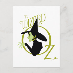 Wied Witch™ The Wizard of Oz™ Logo Briefkaart