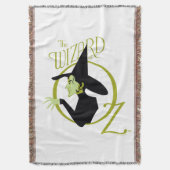 Wied Witch™ The Wizard of Oz™ Logo Deken (Voorkant Verticaal)