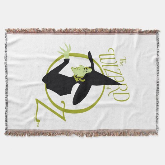 Wied Witch™ The Wizard of Oz™ Logo Deken (Voorkant)