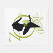 Wied Witch™ The Wizard of Oz™ Logo Fleece Deken (Voorkant (Horizontaal))