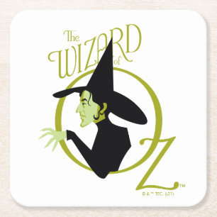 Wied Witch™ The Wizard of Oz™ Logo Kartonnen Onderzetters