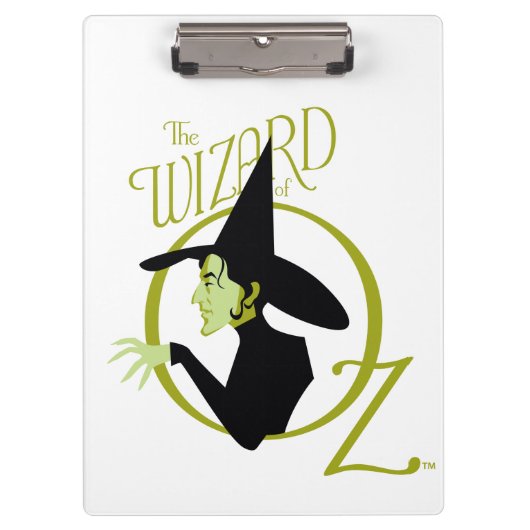 Wied Witch™ The Wizard of Oz™ Logo Klembord (Voorkant)