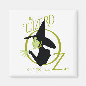 Wied Witch™ The Wizard of Oz™ Logo Magneet (Voorkant)