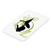 Wied Witch™ The Wizard of Oz™ Logo Magneet (Linkerzijde)