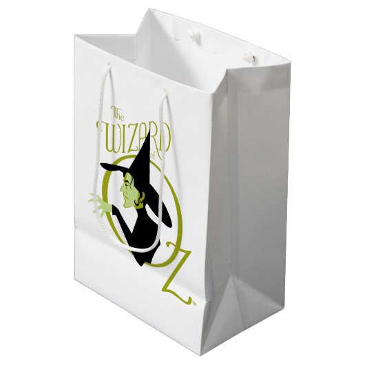 Wied Witch™ The Wizard of Oz™ Logo Medium Cadeauzakje (Voorkant Gekanteld)