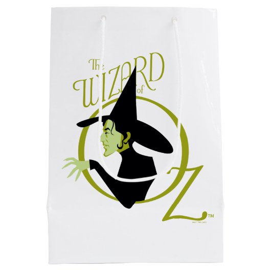 Wied Witch™ The Wizard of Oz™ Logo Medium Cadeauzakje (Achterkant)