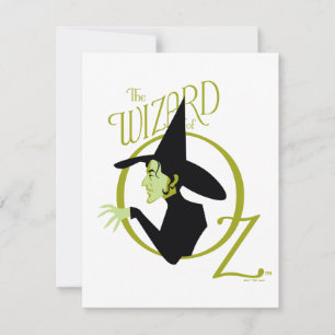 Wied Witch™ The Wizard of Oz™ Logo Notitiekaartje
