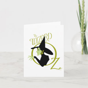 Wied Witch™ The Wizard of Oz™ Logo Notitiekaartje