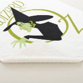 Wied Witch™ The Wizard of Oz™ Logo Sherpa Deken (3/4)