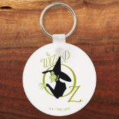 Wied Witch™ The Wizard of Oz™ Logo Sleutelhanger (Voorkant)