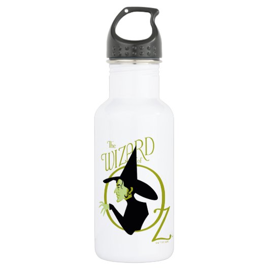 Wied Witch™ The Wizard of Oz™ Logo Waterfles (Voorkant)