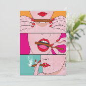 wieddame aankondiging (Staand voorkant)