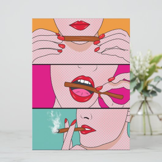 wieddame kaart (Staand voorkant)