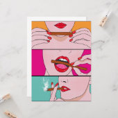 wieddame kaart (Voorkant / Achterkant in situ)