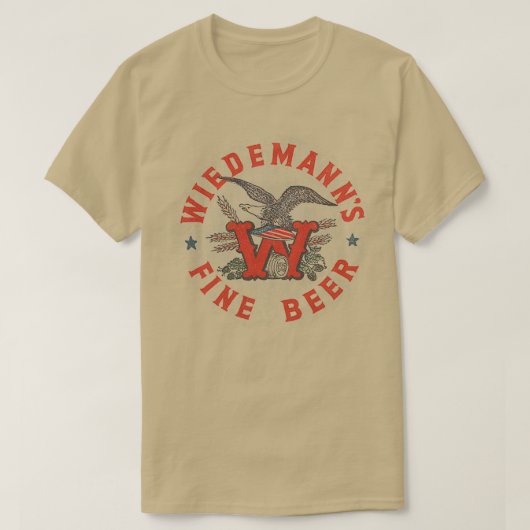 Wiedemannx27s Fine Beer Wiedemann Brewing T-shirt (Design voorkant)