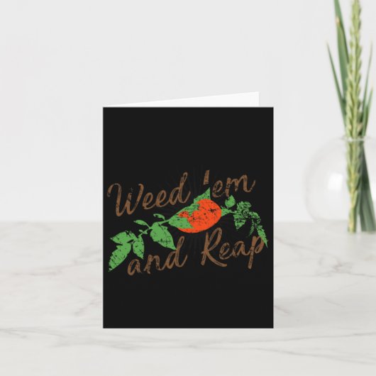 Wieden en oogsten  kaart (Voorkant)