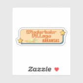 Wiederkehr Village, Arkansas Sticker (Vel)