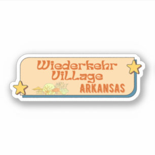 Wiederkehr Village, Arkansas Sticker
