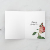 Wieg 2 Eerste Moederdag Kaart (Binnen)