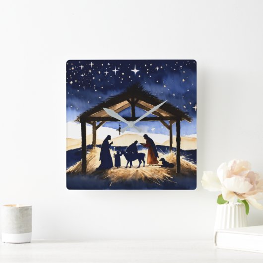 Wieg design wandklok (Huis)