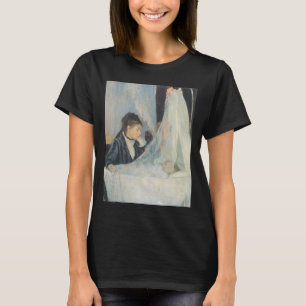 Wieg door Berthe Morisot, Vintage Impressionisme T-shirt