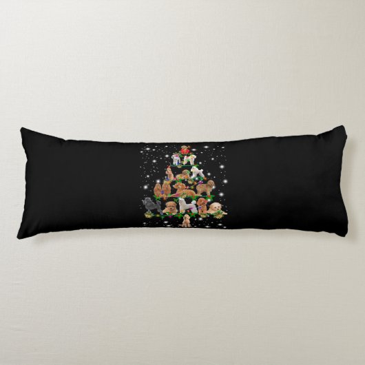 Wieg kerstboom met vlieglicht lichaamskussen (Voorkant)