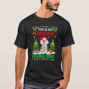 Wieg kerstkerstlichtertje Dit is mijn Christus T-shirt