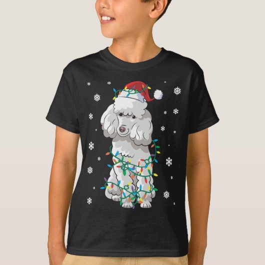Wieg met kerstlampje t-shirt (Voorkant)
