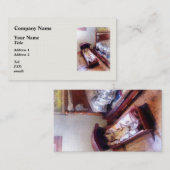 Wieg Met Quilt Visitekaartje (Voorkant / Achterkant)