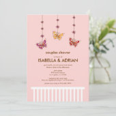 Wieg mobiele Baby shower Kaart (Staand voorkant)