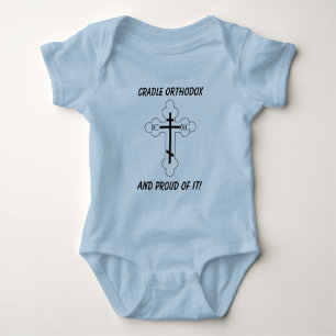 Wieg-orthodox, en daar trots op! romper