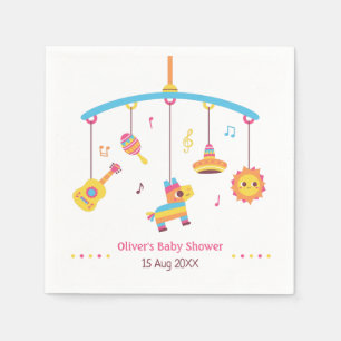 Wieg Toys Pinata Fiesta Baby shower Supply Servet