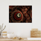 Wieg van het poster van de Evolving Worlds (Keuken)