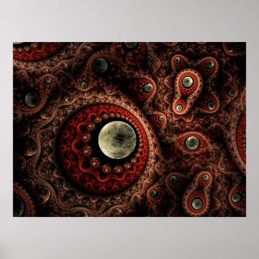 Wieg van het poster van de Evolving Worlds (Voorkant)