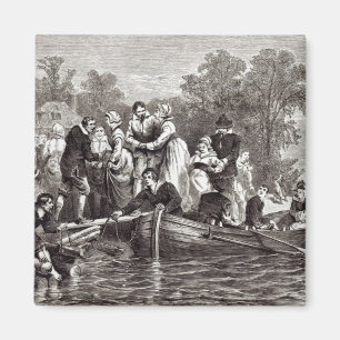 Wiegen voor de kolonisten in Jamestown Magneet