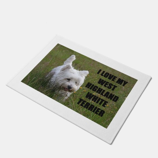 wiegenliefde deurmat (Schuin)