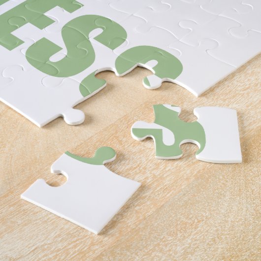 Wiegheid puzzel legpuzzel (Zijkant)