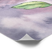 Wiegiedruk op de Wind Faerie en Uil Poster (Hoek)