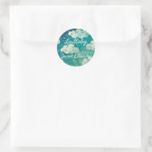 Wiegje Wolken Aangepaste Stickers Labels (Tas)