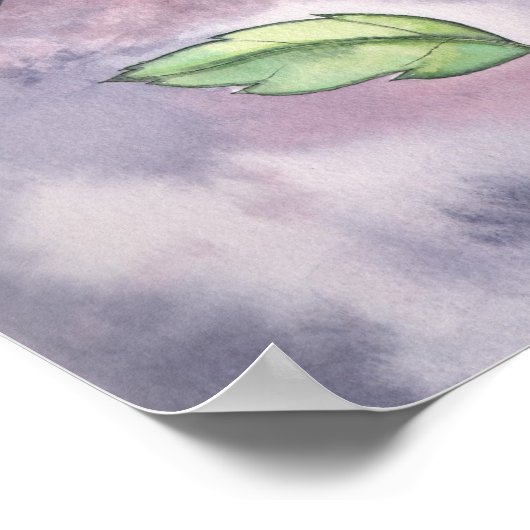 Wieglied op de Wind Fee en Uil Poster (Hoek)