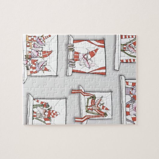 wiegy match day reds legpuzzel (Horizontaal)