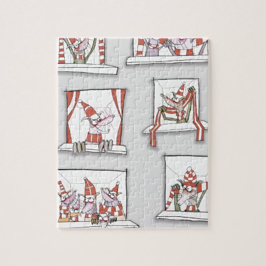 wiegy match day reds legpuzzel (Verticaal)