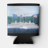 Wiehawken stoomveerboot 1868 blikjeskoeler (Voorkant)