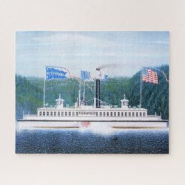 Wiehawken stoomveerboot 1868 legpuzzel