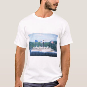 Wiehawken stoomveerboot 1868 t-shirt
