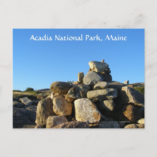 Wiek in Acadia Briefkaart (Voorkant)