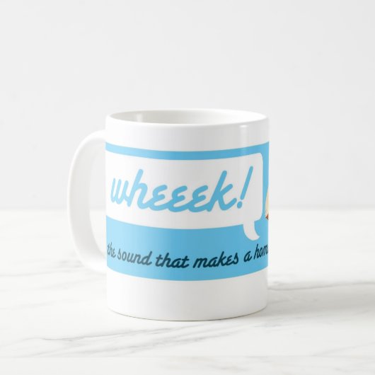 "Wiek!" Mok van cavia's (Voorkant links)