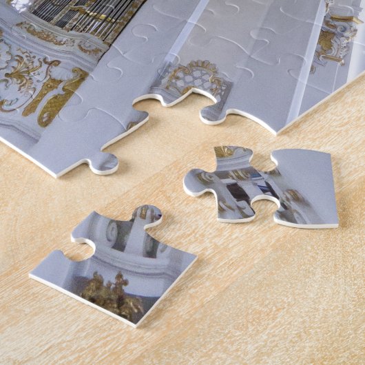 Wiekirche-kerkplafondpuzzel Legpuzzel (Zijkant)