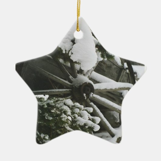 Wiel 2 keramisch ornament (Voorkant)